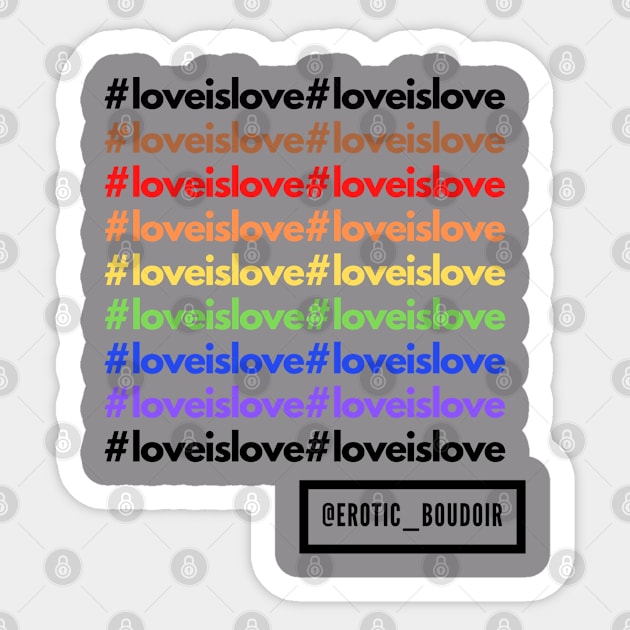 Love Wins Sticker by Erotic_Boudoir